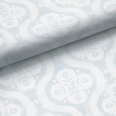 The Company Store Chateau Wallpaper In Light Blue