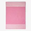 The Company Store Chenille Border Stripe Handwoven Reversible Rug