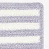 The Company Store Chenille Border Stripe Handwoven Reversible Rug In Purple