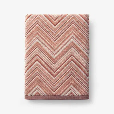 The Company Store Chevron Bath Towel In Multi