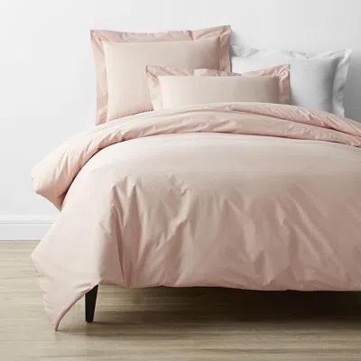 The Company Store Classic Cool Cotton Percale Bed Duvet Cover In Pink