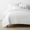 The Company Store Classic Cool Cotton Percale Bed Duvet Cover In White