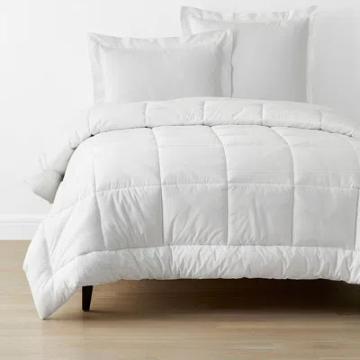 The Company Store Classic Cool Cotton Percale Comforter In White