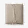 The Company Store Classic Cool Cotton Percale Deep Pocket Fitted Bed Sheet In Beige