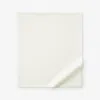 THE COMPANY STORE CLASSIC COOL COTTON PERCALE DEEP POCKET FLAT BED SHEET