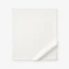 The Company Store Classic Cool Cotton Percale Deep Pocket Flat Bed Sheet In Ivory