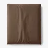 The Company Store Classic Cool Cotton Percale Fitted Bed Sheet In Brown