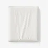 The Company Store Classic Cool Cotton Percale Fitted Bed Sheet In Ivory