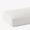 The Company Store Classic Cool Cotton Percale Fitted Bed Sheet In Ivory