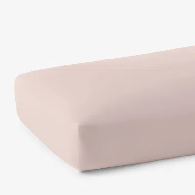 The Company Store Classic Cool Cotton Percale Fitted Bed Sheet In Pink
