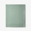 The Company Store Classic Cool Cotton Percale Flat Bed Sheet In Green