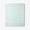The Company Store Classic Cool Cotton Percale Flat Bed Sheet In Pale Blue