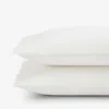 The Company Store Classic Cool Cotton Percale Pillowcase Set In Ivory