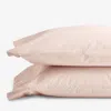 The Company Store Classic Cool Cotton Percale Pillowcase Set In Pink