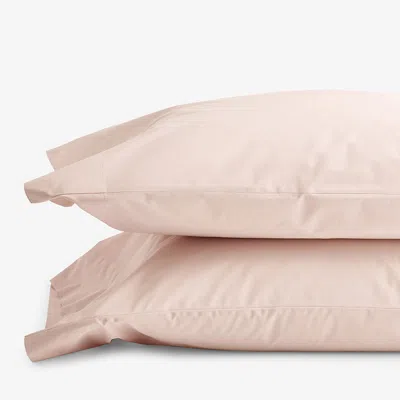 The Company Store Classic Cool Cotton Percale Pillowcase Set In Pink