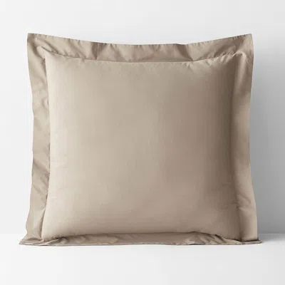 The Company Store Classic Cool Cotton Percale Sham In Beige