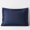The Company Store Classic Cool Cotton Percale Sham In Blue