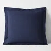 The Company Store Classic Cool Cotton Percale Sham In Blue