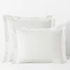 The Company Store Classic Cool Cotton Percale Sham In Ivory