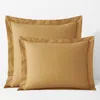 The Company Store Classic Cool Cotton Percale Sham In Orange/coral