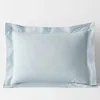 The Company Store Classic Cool Cotton Percale Sham In Pale Blue