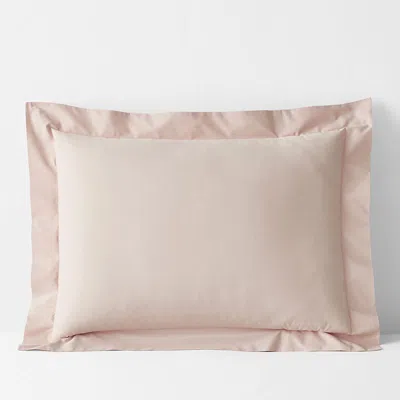 The Company Store Classic Cool Cotton Percale Sham In Pink