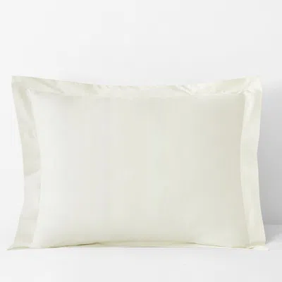 The Company Store Classic Cool Cotton Percale Sham In White
