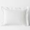 The Company Store Classic Cool Cotton Percale Sham In White