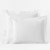 The Company Store Classic Cool Organic Cotton Percale Solid Sham In White