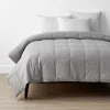 The Company Store Classic Down Alternative Comforter In Gray