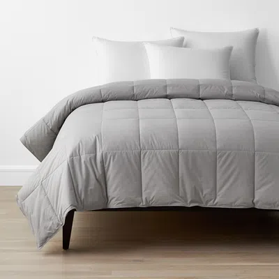 The Company Store Classic Down Alternative Comforter In Gray