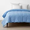 The Company Store Classic Down Alternative Comforter In Ocean Blue