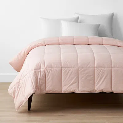 The Company Store Classic Down Alternative Comforter In Petal Pink