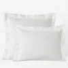 The Company Store Classic Oxford Solid Sham In White