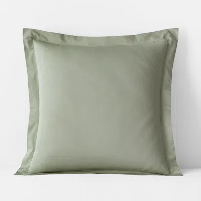 The Company Store Classic Smooth Rayon Made From Bamboo Sateen Sham In Green