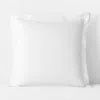The Company Store Classic Smooth Rayon Made From Bamboo Sateen Sham In White