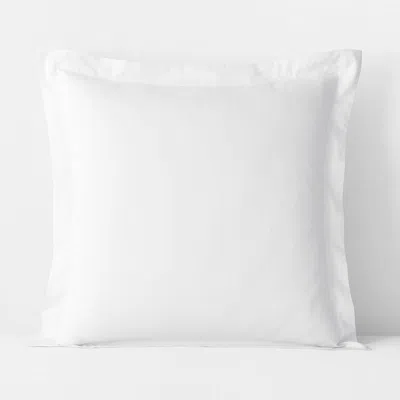 The Company Store Classic Smooth Rayon Made From Bamboo Sateen Sham In White