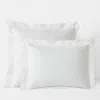 The Company Store Classic Smooth Sateen Solid Sham In White