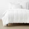 The Company Store Classic Smooth Wrinkle-free Sateen Comforter In White