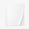 The Company Store Classic Smooth Wrinkle-free Sateen Flat Bed Sheet In White
