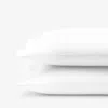 The Company Store Classic Smooth Wrinkle-free Sateen Pillowcase Set In White