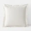 The Company Store Classic Smooth Wrinkle-free Sateen Sham In Ivory