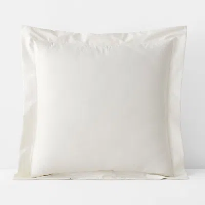 The Company Store Classic Smooth Wrinkle-free Sateen Sham In Ivory
