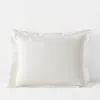 The Company Store Classic Smooth Wrinkle-free Sateen Sham In Ivory