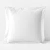 The Company Store Classic Smooth Wrinkle-free Sateen Sham In White