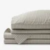 The Company Store Classic Stripes And Plaids Cool Yarn-dyed Cotton Percale Bed Sheet Set