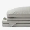 The Company Store Classic Stripes And Plaids Cool Yarn-dyed Cotton Percale Bed Sheet Set