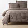 The Company Store Classic Stripes And Plaids Cool Yarn-dyed Cotton Percale Duvet Cover