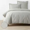 The Company Store Classic Stripes And Plaids Cool Yarn-dyed Cotton Percale Duvet Cover