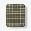 The Company Store Classic Stripes And Plaids Cool Yarn-dyed Cotton Percale Fitted Bed Sheet